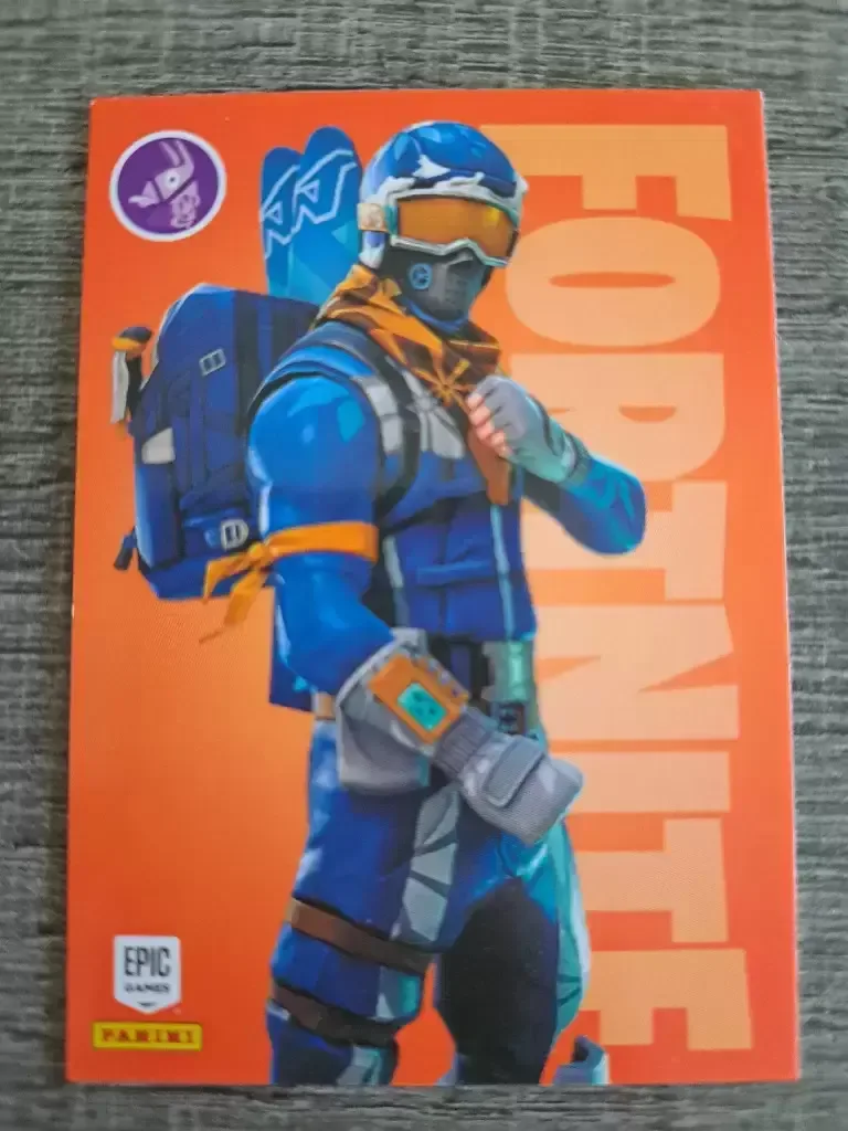 Alpine Ace Panini Fortnite trading card front