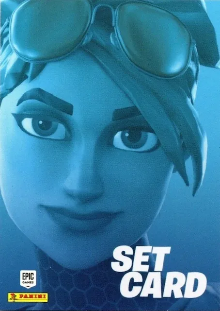 Sunshine & Rainbows Set Panini Fortnite trading card front