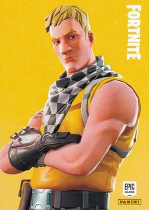 Cabbie Panini Fortnite trading card