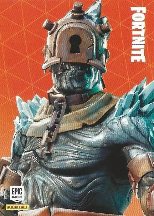 The Prisoner Panini Fortnite trading card