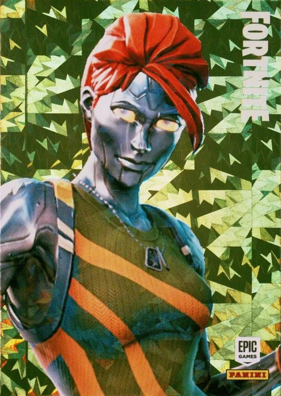 Chromium Panini Fortnite trading card front