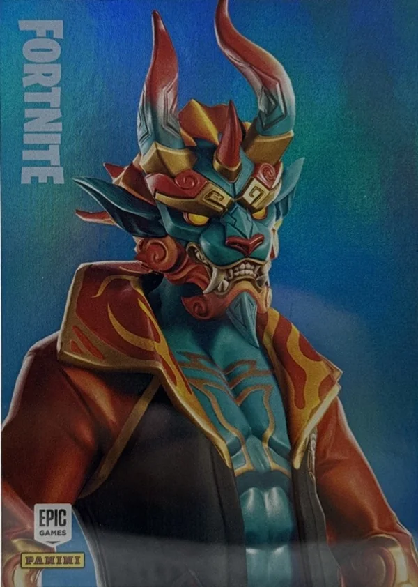 Firewalker Panini Fortnite trading card front