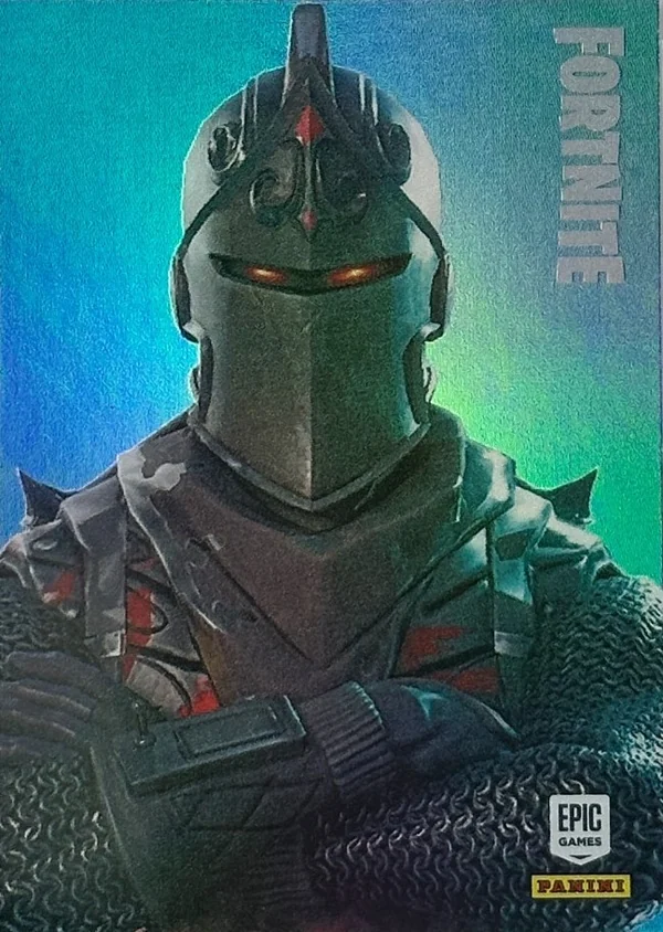Black Knight Panini Fortnite trading card front