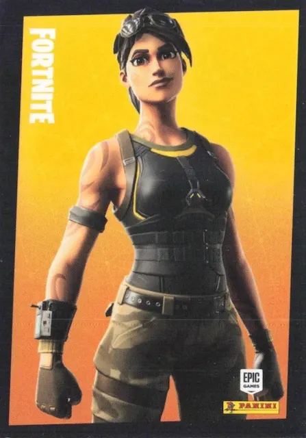 Desert Dominator Panini Fortnite trading card front