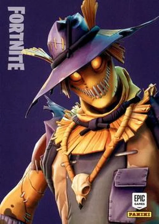 Hay Man Panini Fortnite trading card