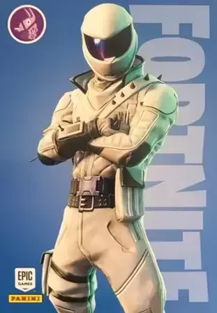 Overtaker Panini Fortnite trading card front
