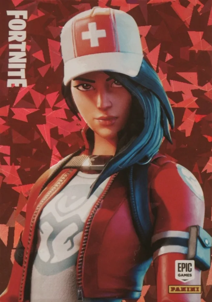 Remedy Panini Fortnite trading card front