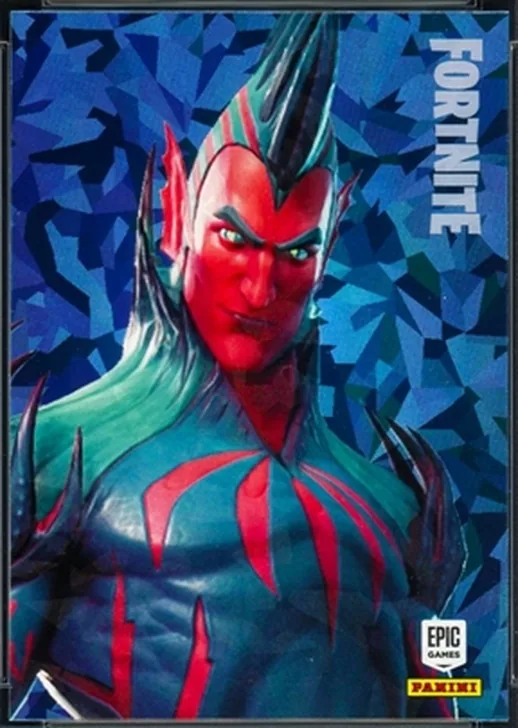 Flytrap Panini Fortnite trading card front