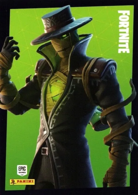 Wrath (Green) Panini Fortnite trading card front