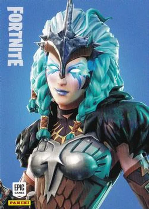 Valkyrie Panini Fortnite trading card