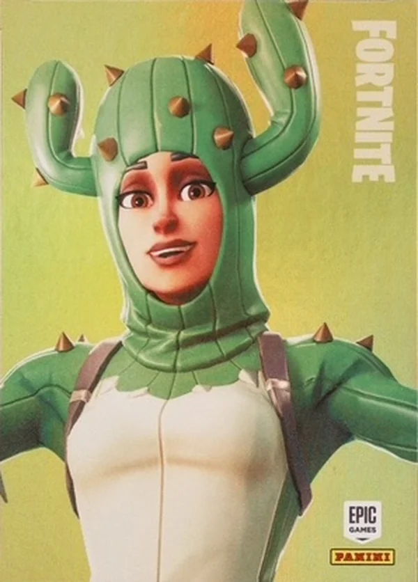 Prickly Patroller Panini Fortnite trading card front