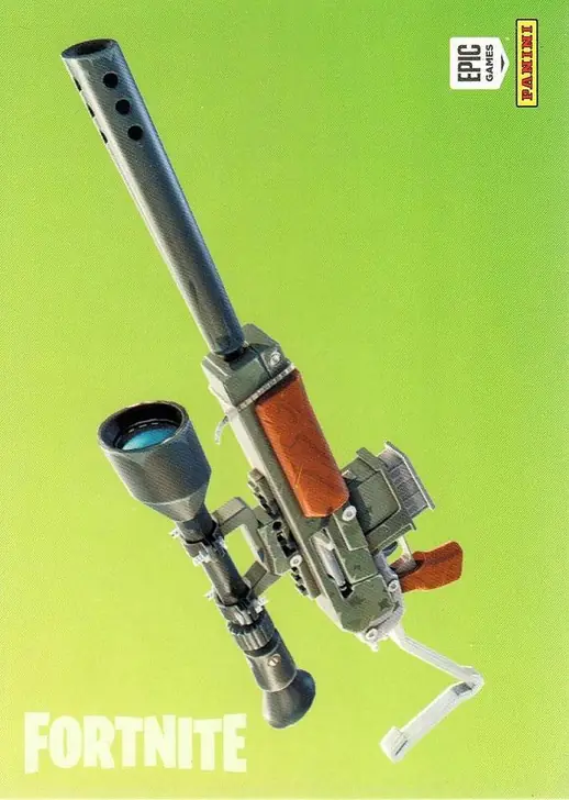 Semi-Auto Sniper Rifle Panini Fortnite trading card