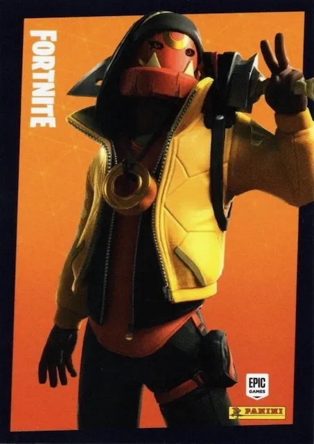 Bone Wasp Panini Fortnite trading card front