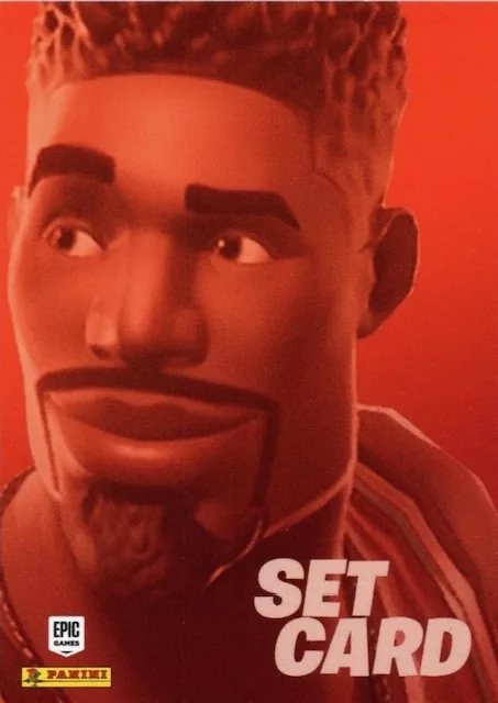 Half Court Set Panini Fortnite trading card front
