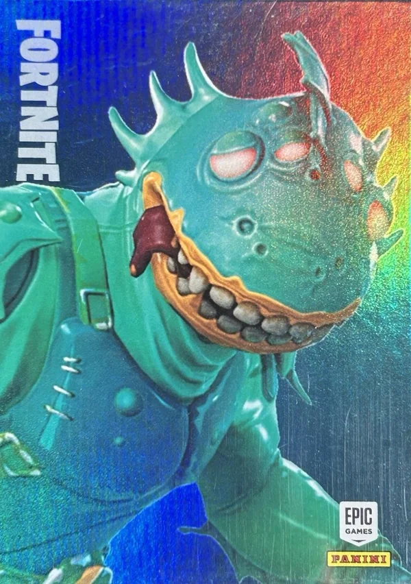 Moisty Merman Panini Fortnite trading card front