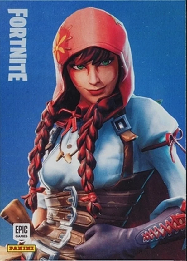 Fable Panini Fortnite trading card front