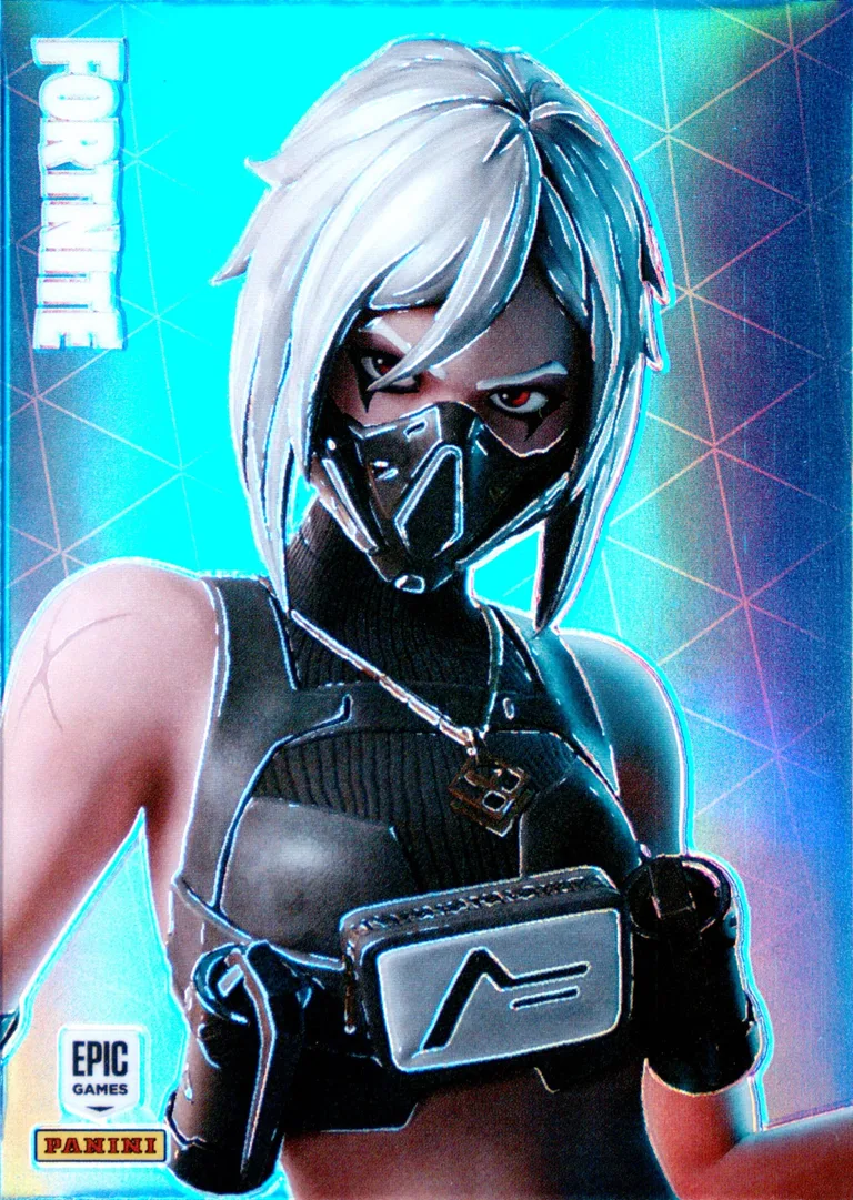Hush Panini Fortnite trading card front