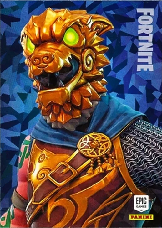 Battle Hound Panini Fortnite trading card front