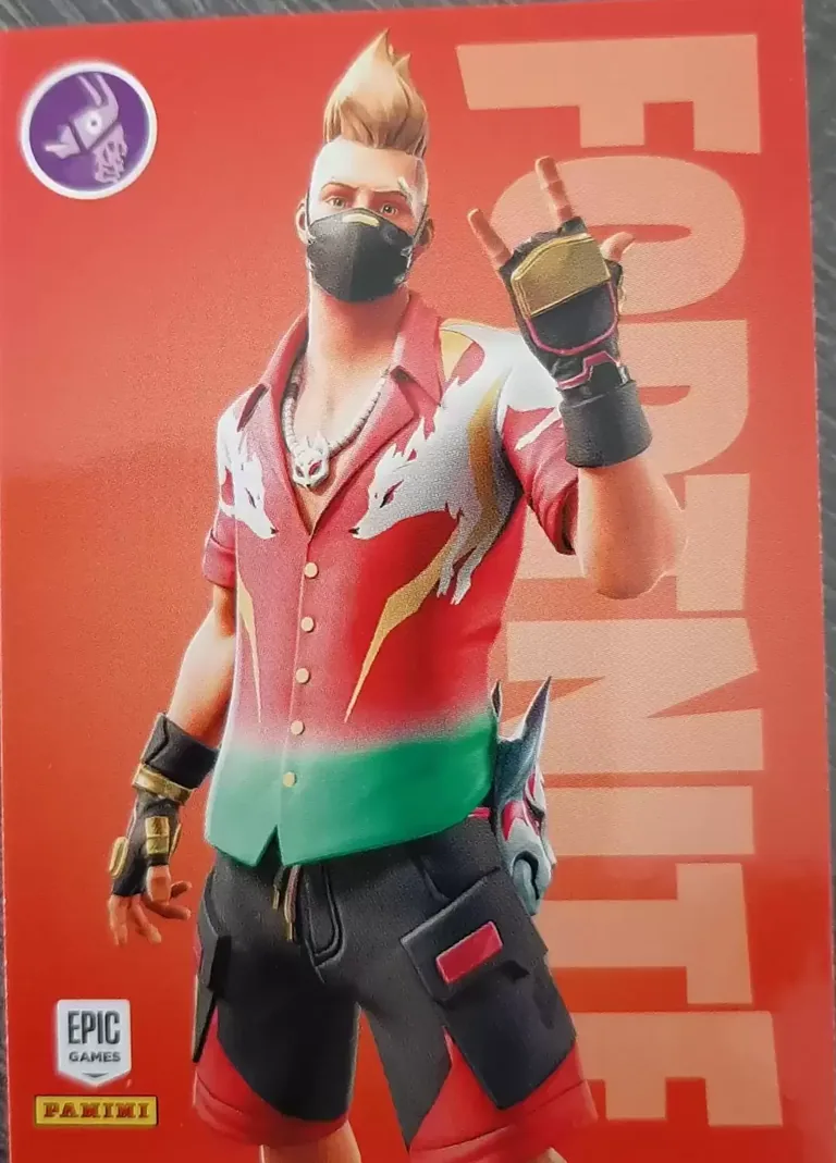 Summer Drift Panini Fortnite trading card front