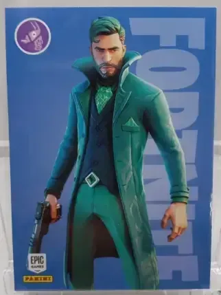 Tailor Panini Fortnite trading card front
