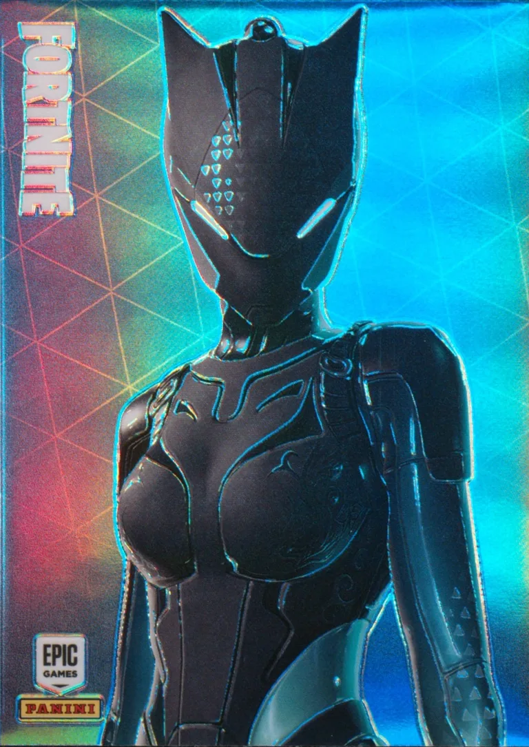 Lynx Panini Fortnite trading card front
