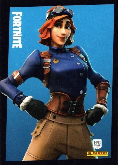 Airheart Panini Fortnite trading card front