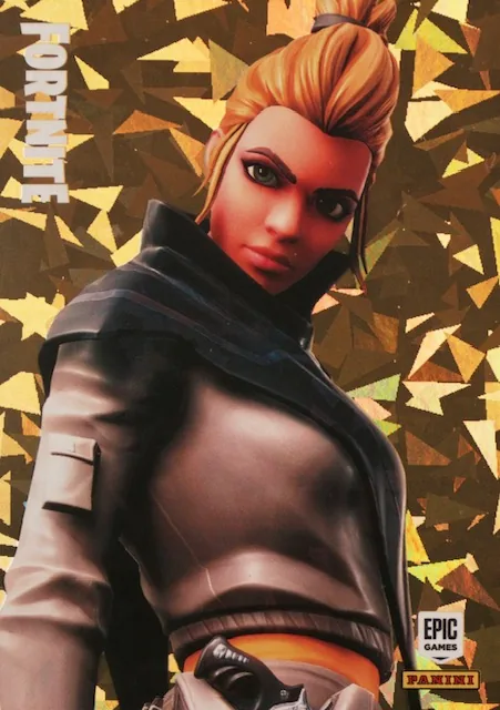Vega Panini Fortnite trading card front