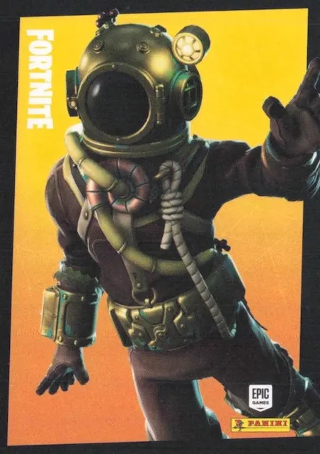Deep Sea Destroyer Panini Fortnite trading card front