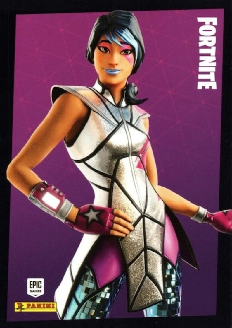 Sparkle Supreme (Reverse Disco) Panini Fortnite trading card front