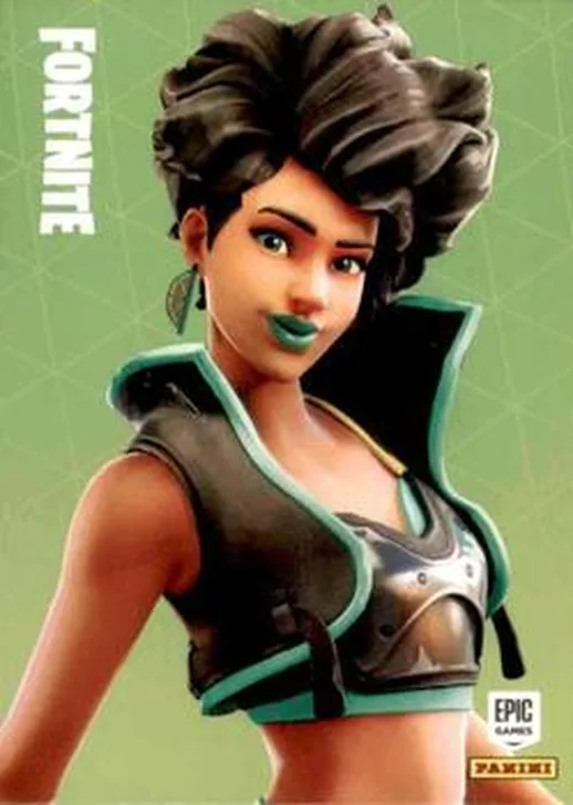Limelight Panini Fortnite trading card