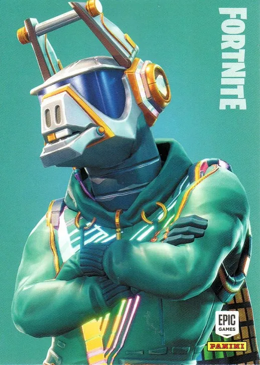 DJ Yonder Panini Fortnite trading card