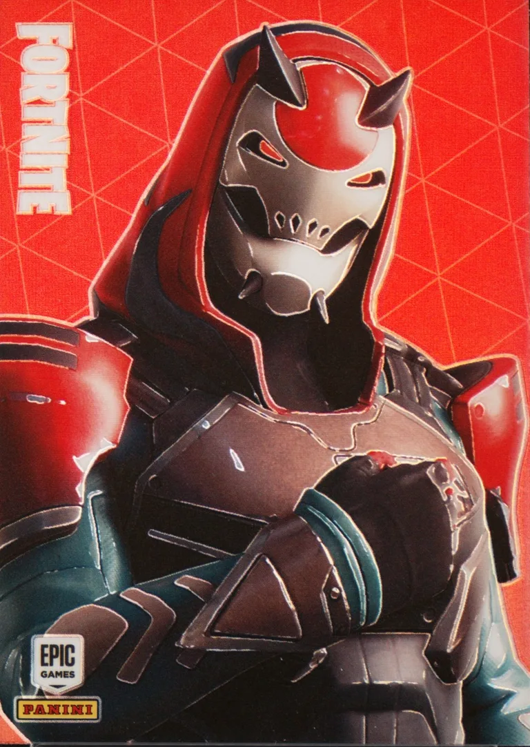 Vendetta Panini Fortnite trading card front