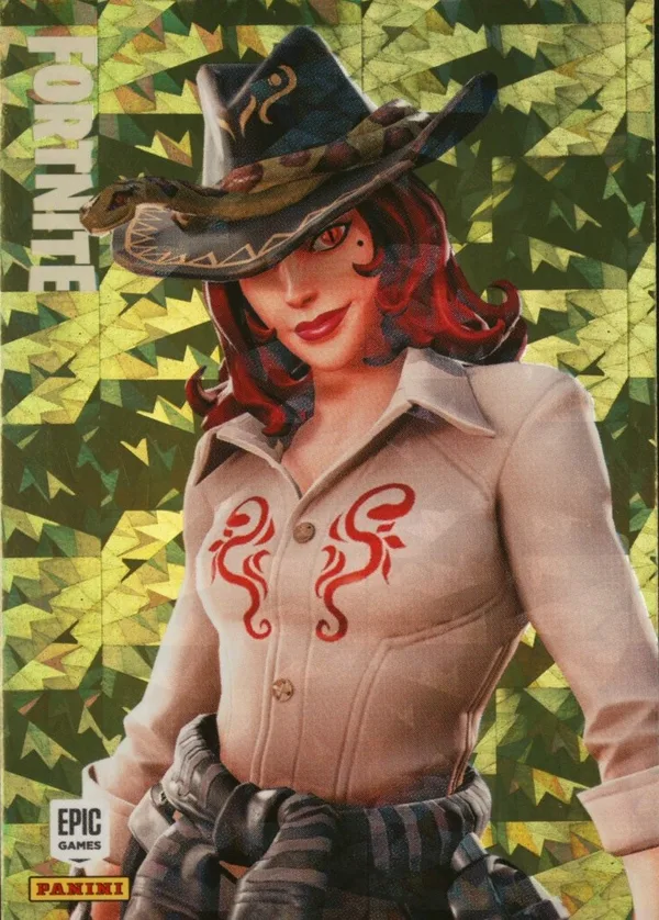 Sidewinder Panini Fortnite trading card front