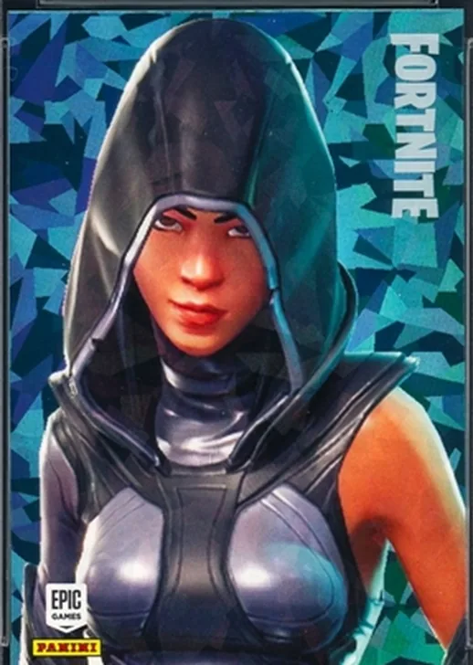 Fate Panini Fortnite trading card front
