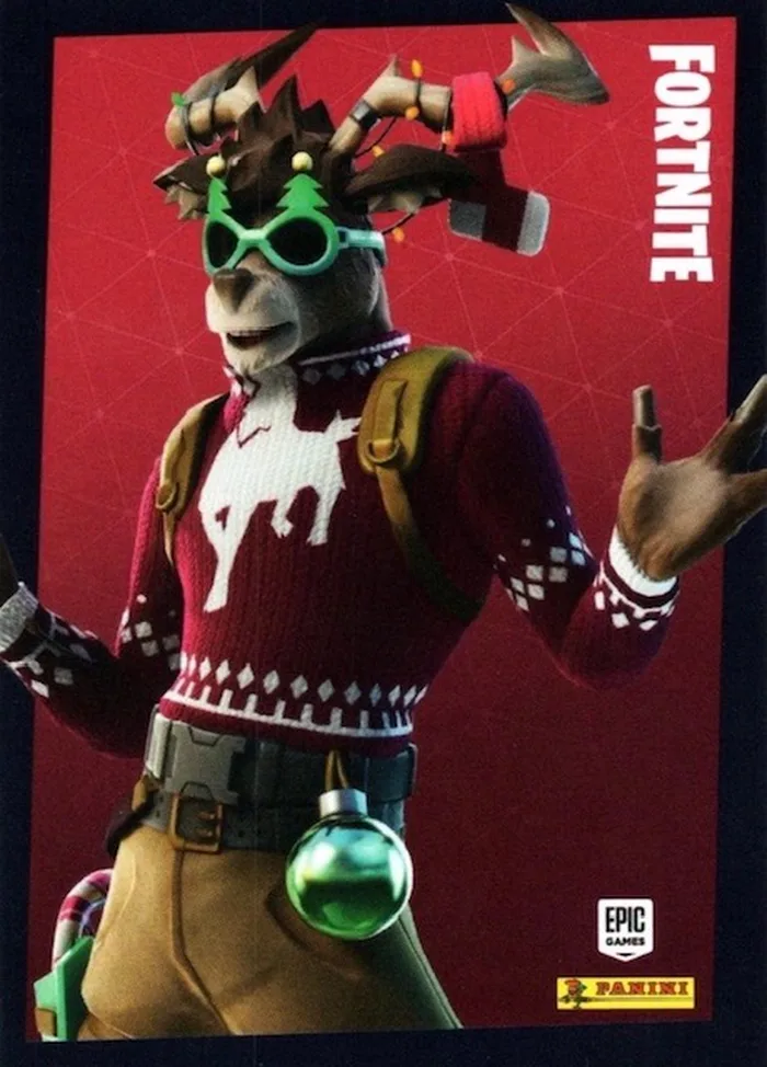 Dolph Panini Fortnite trading card front