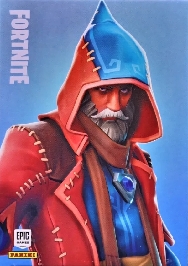 Castor Panini Fortnite trading card front