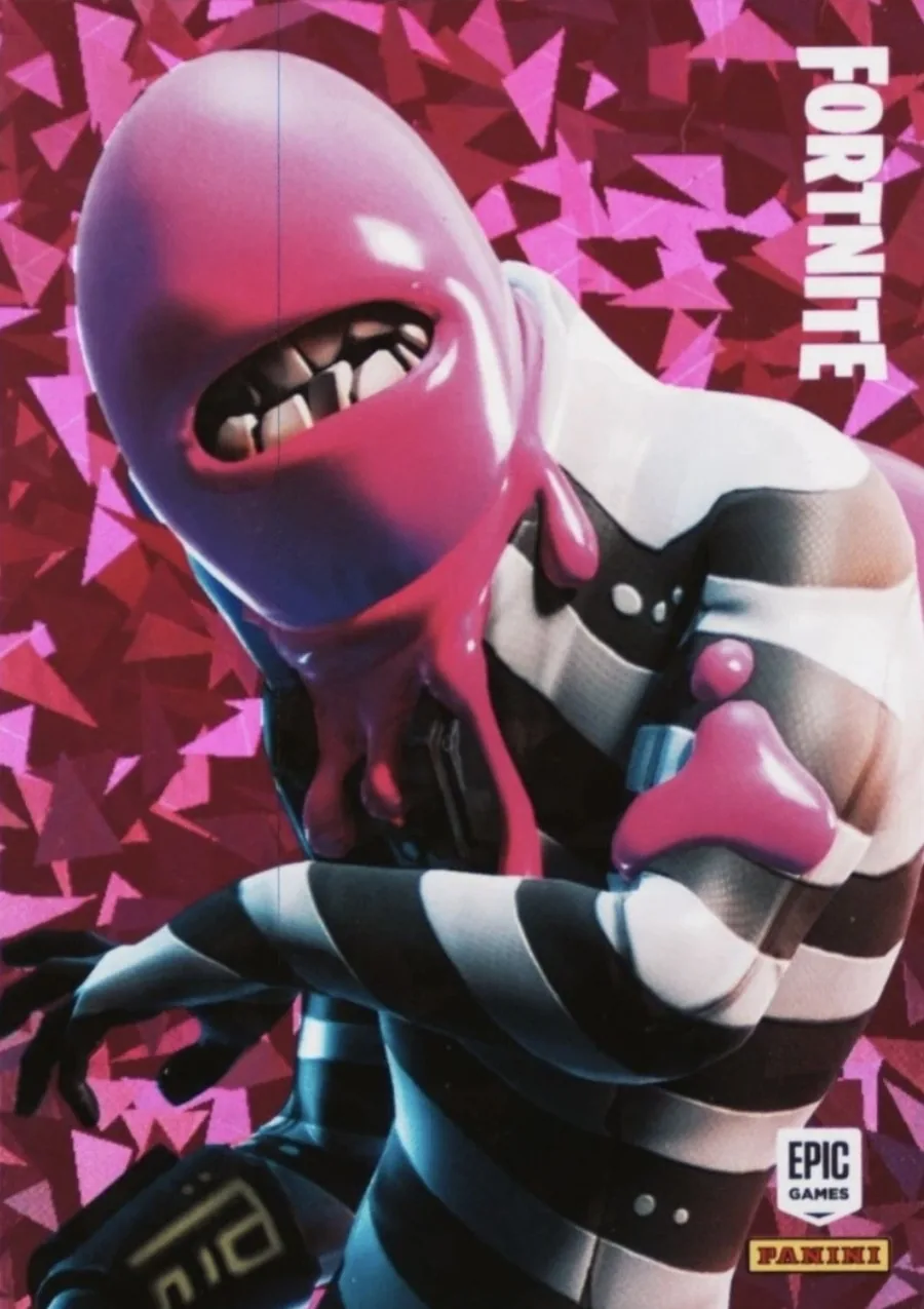 Teef Panini Fortnite trading card front