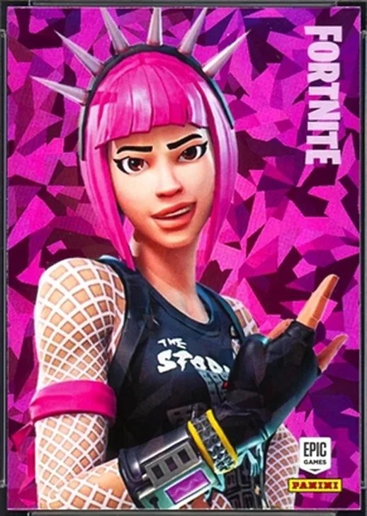 Power Chord Panini Fortnite trading card front