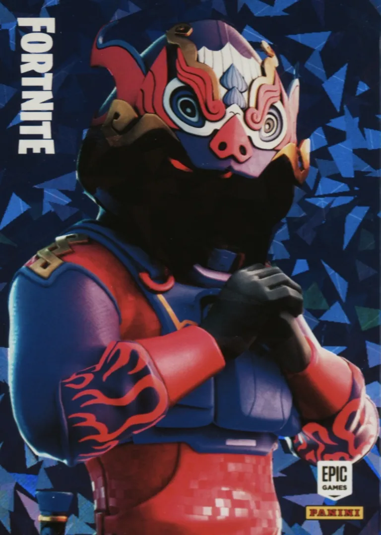 Smoke Dragon Panini Fortnite trading card front