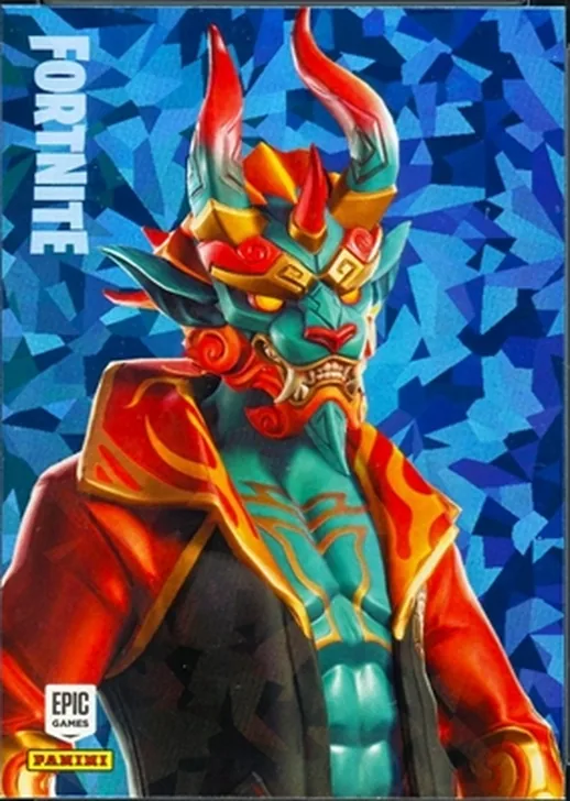 Firewalker Panini Fortnite trading card front
