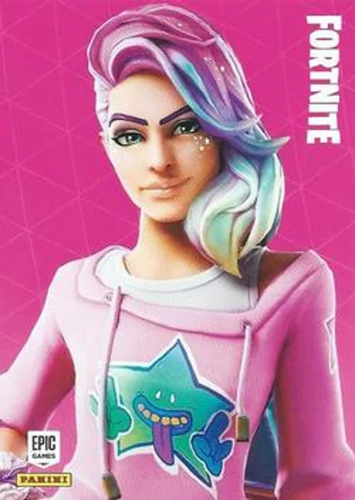Starlie Panini Fortnite trading card