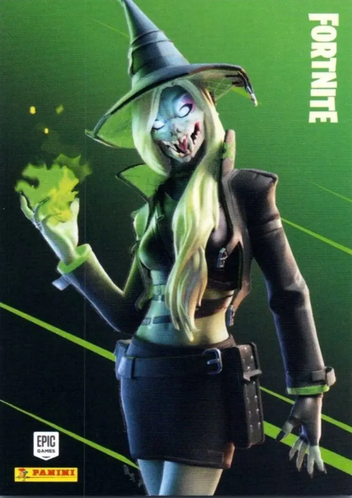 Hemlock Panini Fortnite trading card front