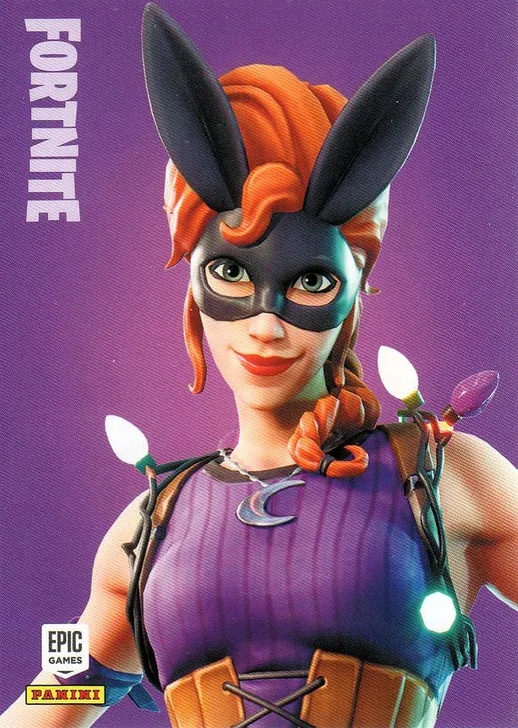 Bunnymoon Panini Fortnite trading card
