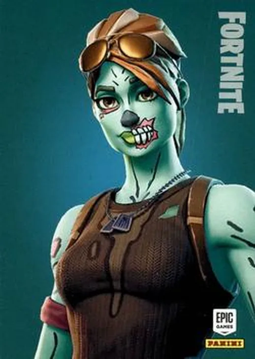 Ghoul Trooper Panini Fortnite trading card