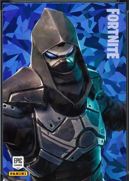 Enforcer Panini Fortnite trading card front