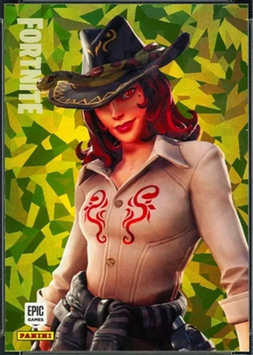 Sidewinder Panini Fortnite trading card front