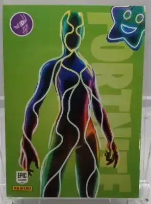 Flow Panini Fortnite trading card front