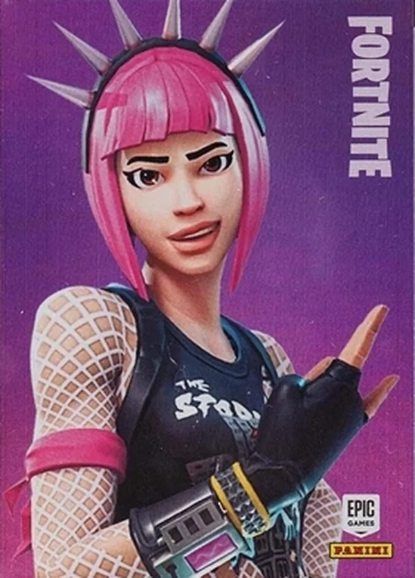 Power Chord Panini Fortnite trading card front