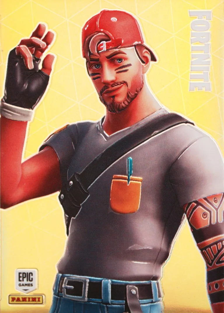 Guild Panini Fortnite trading card front