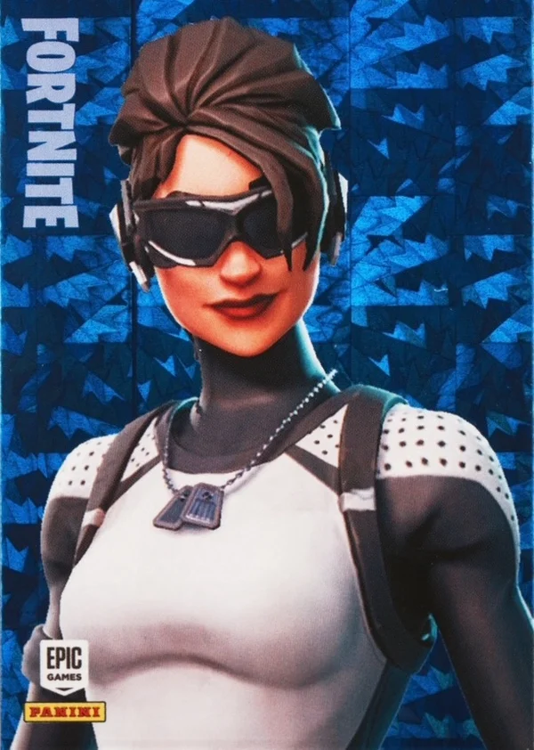Arctic Assassin Panini Fortnite trading card front